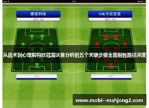从战术到心理解构欧冠淘汰赛分析的五个关键步骤全面制胜路径深度